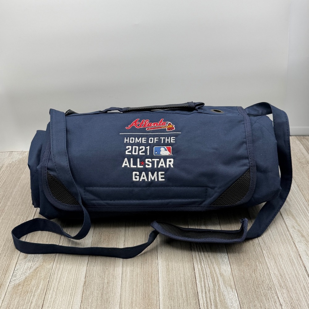 Atlanta Braves 2021 MLB All Star Game Kanata Quilted Fleece Stadium Blanket Navy